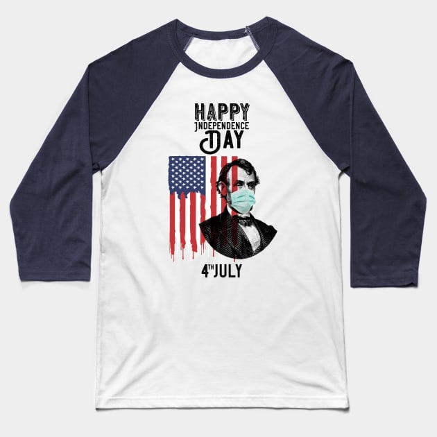 happy independence day Baseball T-Shirt by NASSER43DZ